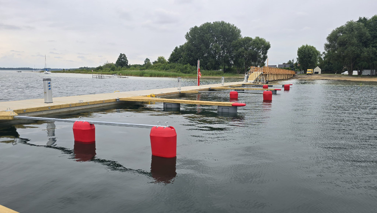 Marina już gotowa. Wójt: Najpiękniejsza w tym zakątku Polski
