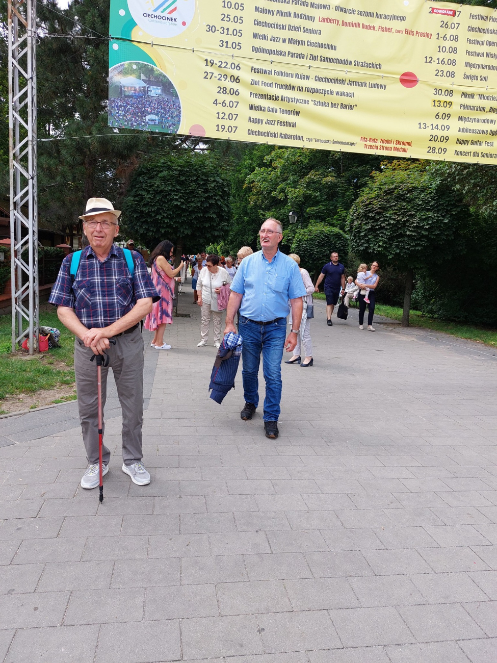 Cienińscy seniorzy w Cichocinku