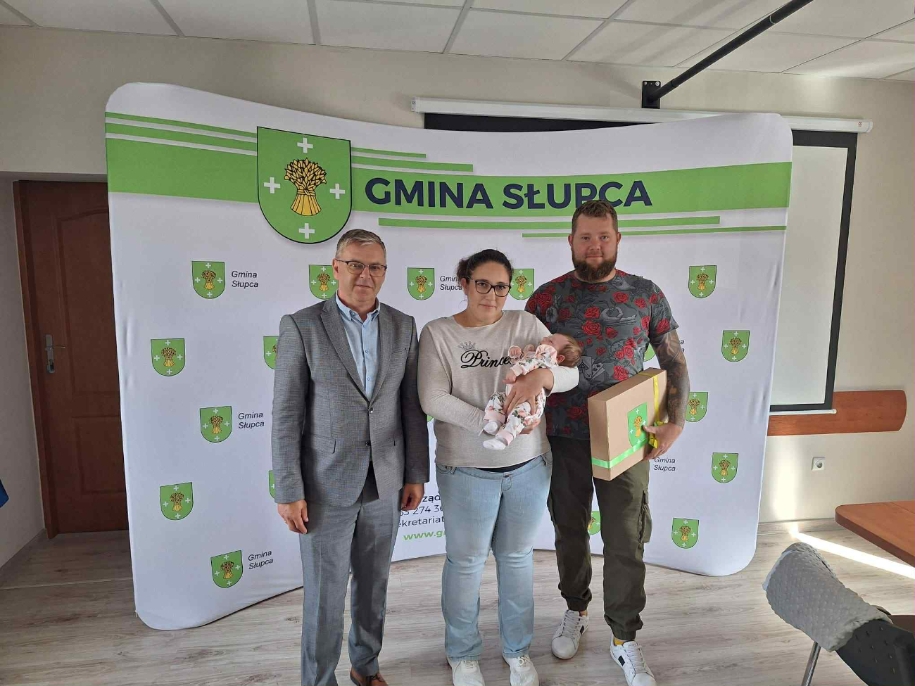 Prezenty dla nowych mieszkańców gminy