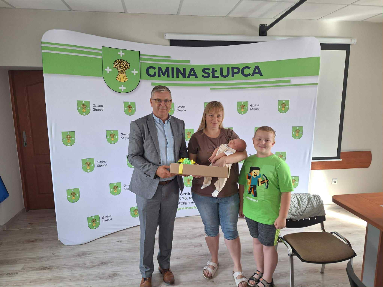 Prezenty dla nowych mieszkańców gminy