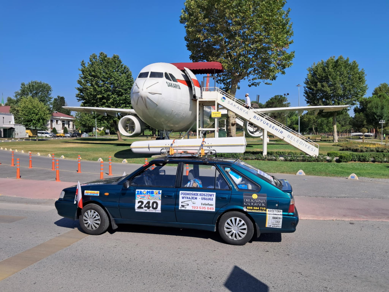 Starym Polonezem pojechali do Turcji