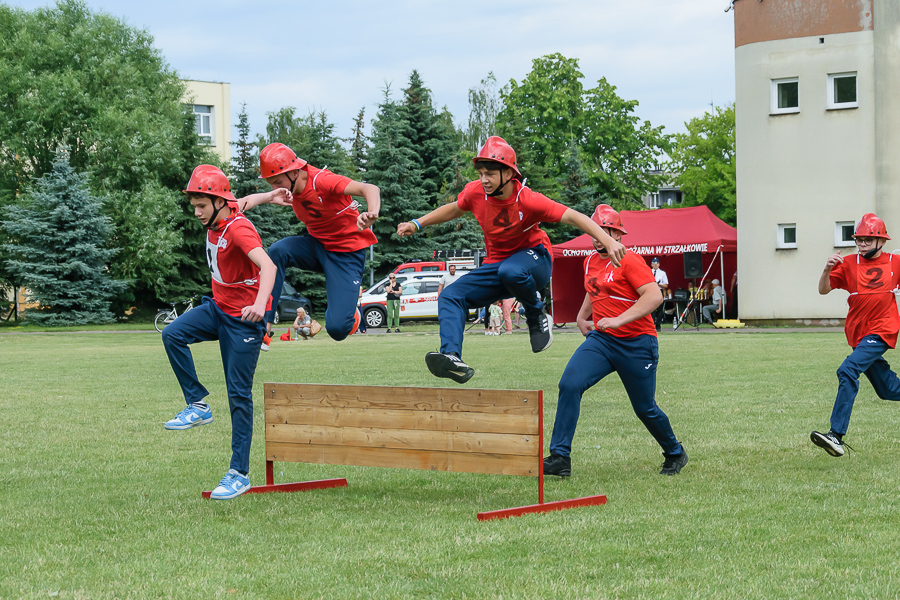 Strażacka młodzież rywalizowała w Strzałkowie ZDJĘCIA