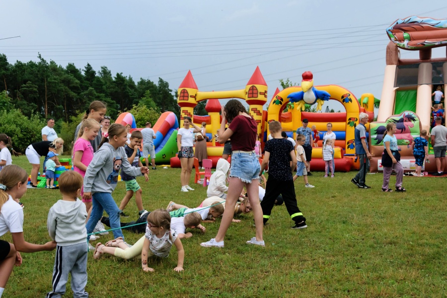 Bawiły się trzy sołectwa