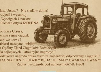 Takich wyścigów jeszcze nie było. Izdebno zaprasza