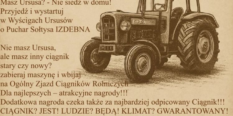 Takich wyścigów jeszcze nie było. Izdebno zaprasza