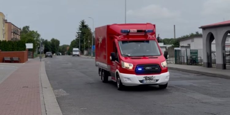 Słupeccy strażacy pojechali na Śląsk