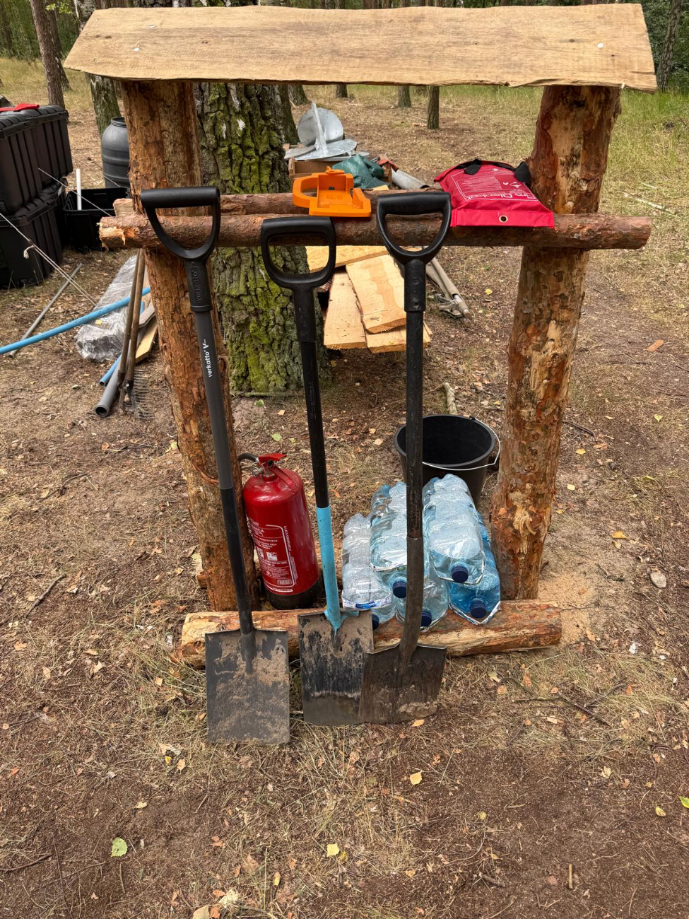 Harcerze sprawnie opuścili obozowisko