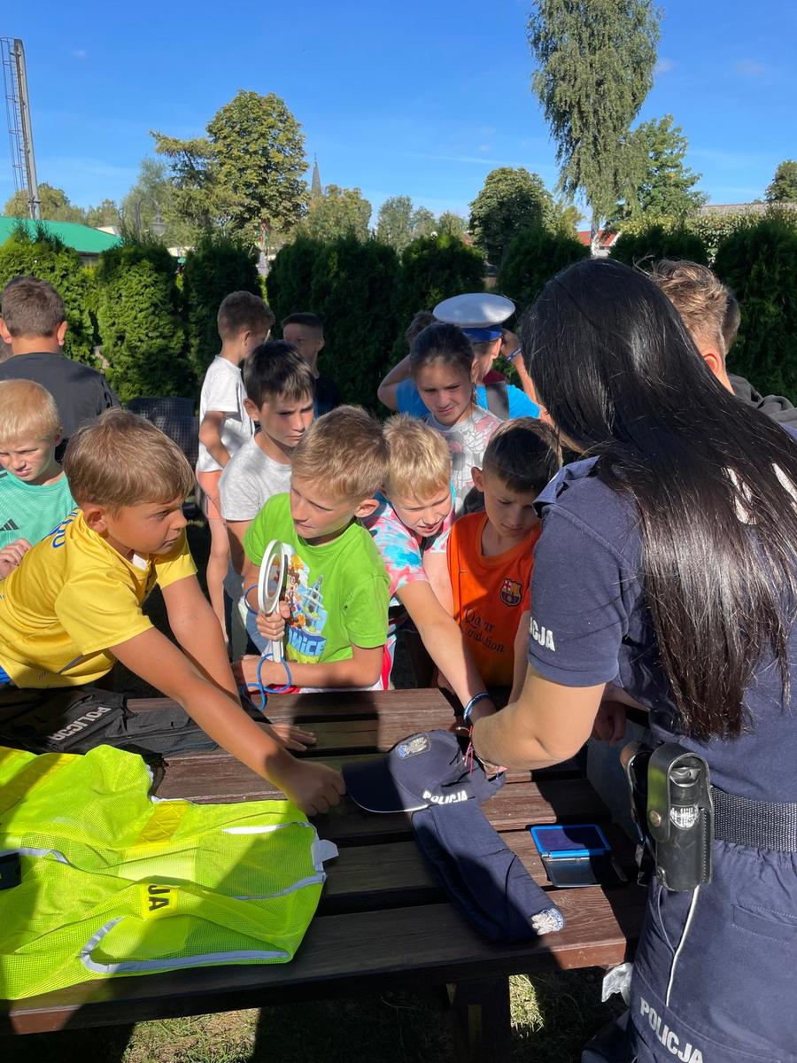 Odwiedzili uczestników obozu