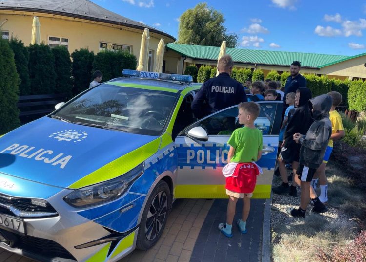 Odwiedzili uczestników obozu