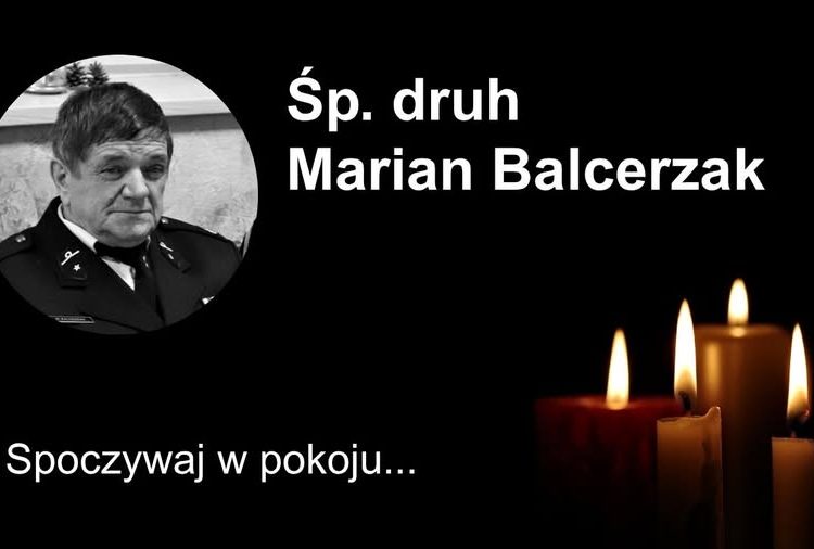 Strażacy z Kamienia żegnają swojego druha