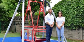 Specjalne urządzenie na placu zabaw. „Chcemy być dostępni dla wszystkich”