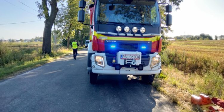 Groźnie na drodze. Wezwali helikopter