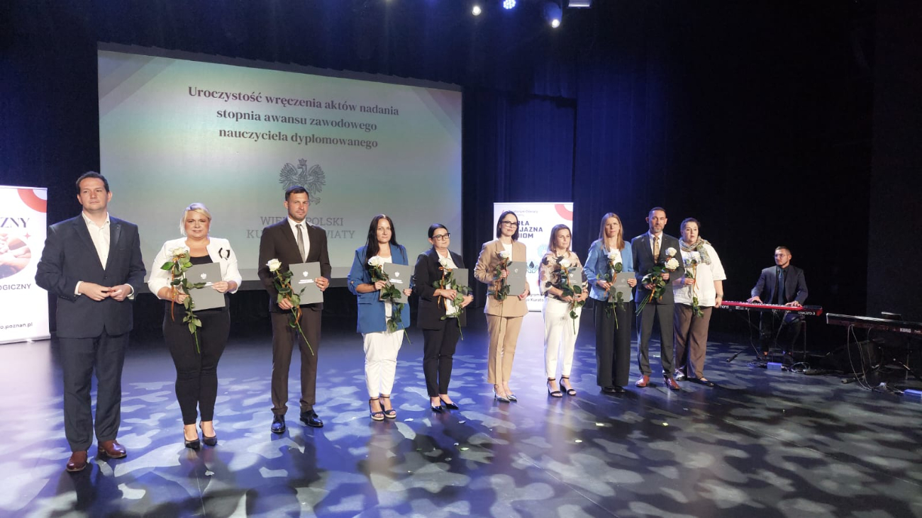 To najwyższy stopień. Nauczyciele odebrali awanse