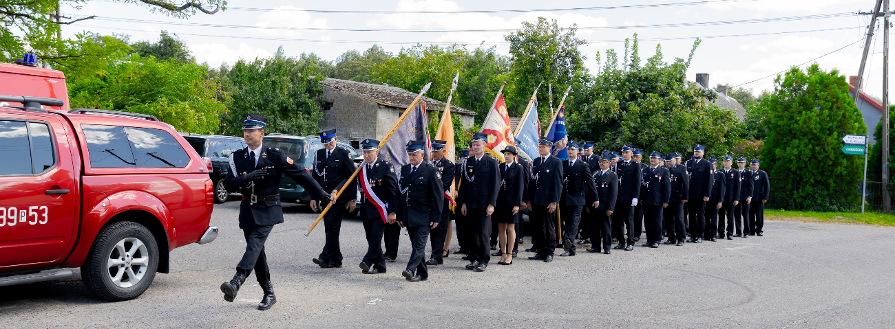 Strażacy świętowali okrągłą rocznicę. W szeregi jednostki wstąpił „Janek”