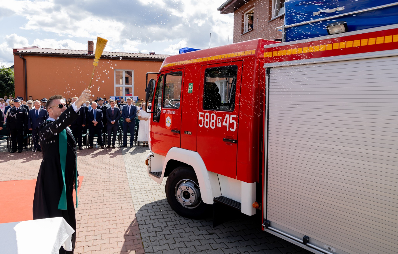 Strażacy świętowali okrągłą rocznicę. W szeregi jednostki wstąpił „Janek”