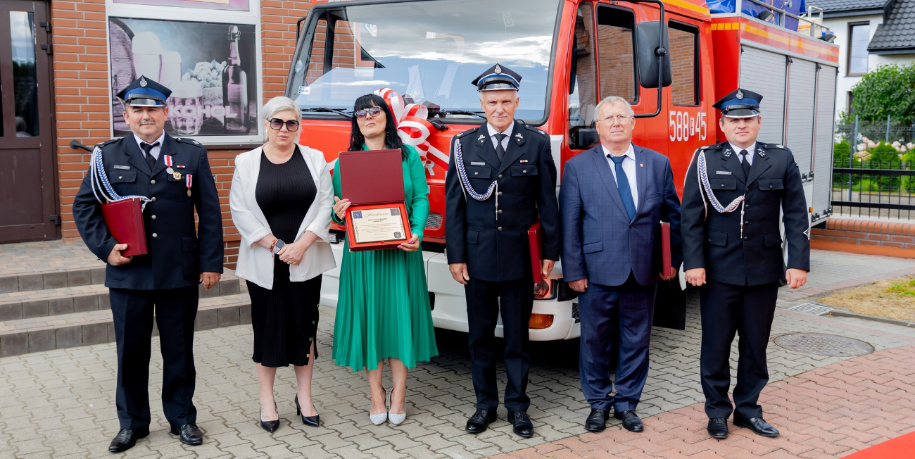 Strażacy świętowali okrągłą rocznicę. W szeregi jednostki wstąpił „Janek”