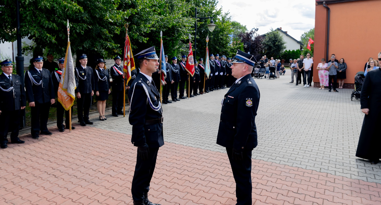 Strażacy świętowali okrągłą rocznicę. W szeregi jednostki wstąpił „Janek”