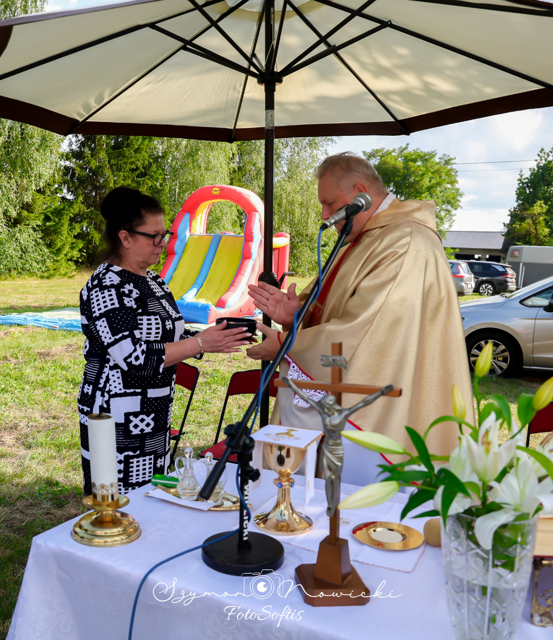 Najpierw Msza Św., potem zabawa. Działo się dziś w Rokoszu