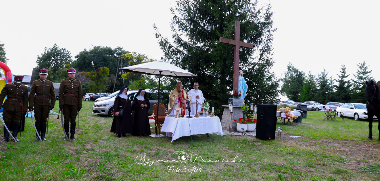 Najpierw Msza Św., potem zabawa. Działo się dziś w Rokoszu
