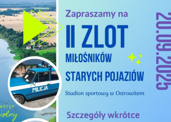 Stare auto znowu przyjadą do Ostrowitego. Będzie drugi zlot