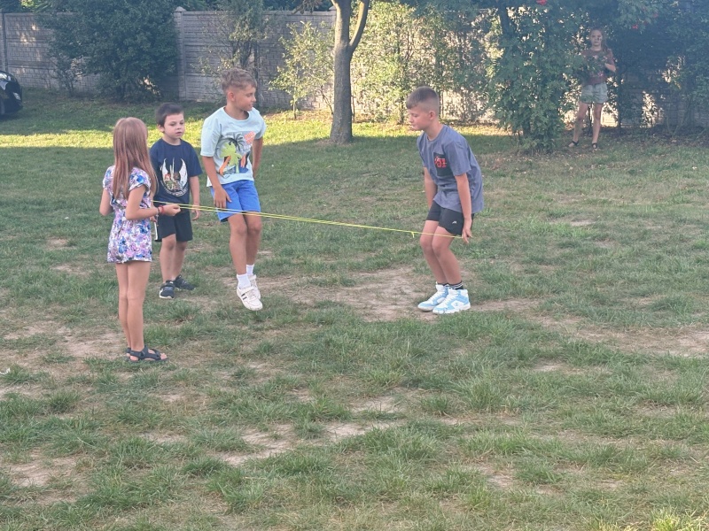 Tak zakończyli lato w świetlicy