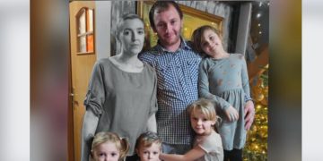 Został sam z czwórką małych dzieci. Obiecał żonie, że się nie podda