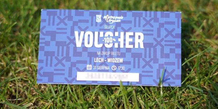 Słupeccy kibice Lecha dostali vouchery. Zdziwili się, kiedy doczytali drobnym drukiem