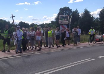 Słupczanie pielgrzymują już ponad 200 lat. W tym roku szło 25 osób