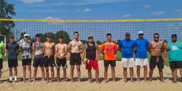 Nowe boisko, pierwszy turniej