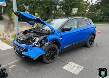 Wypadek na drodze do Ośrodka