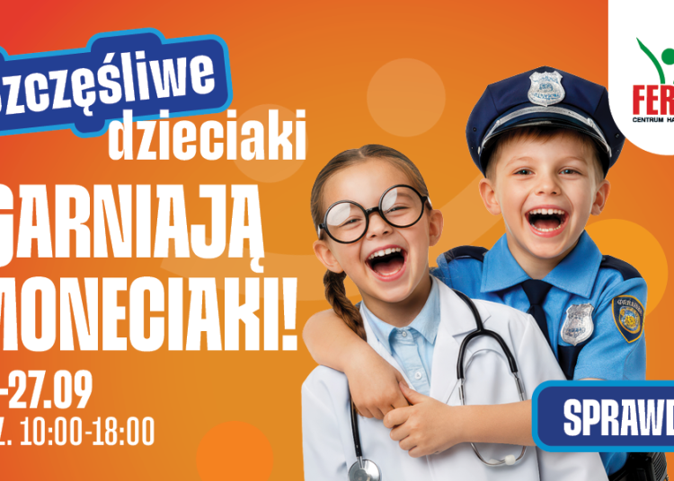 Bezpieczne Miasteczko Przedsiębiorczości w Ferio Konin – bezpłatne atrakcje i 1000 kamizelek odblaskowych dla najmłodszych