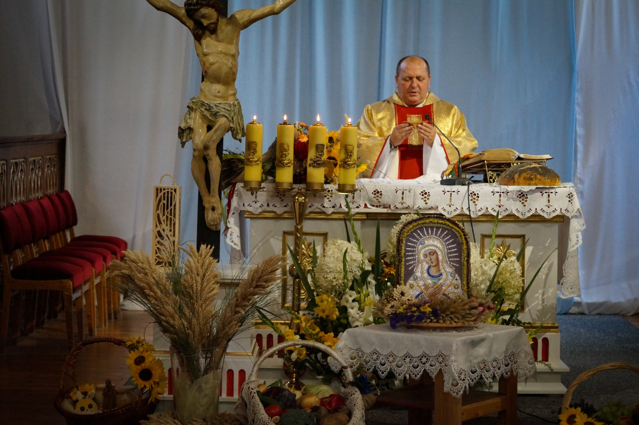 Dożynki parafialne w Kowalewie Opactwie