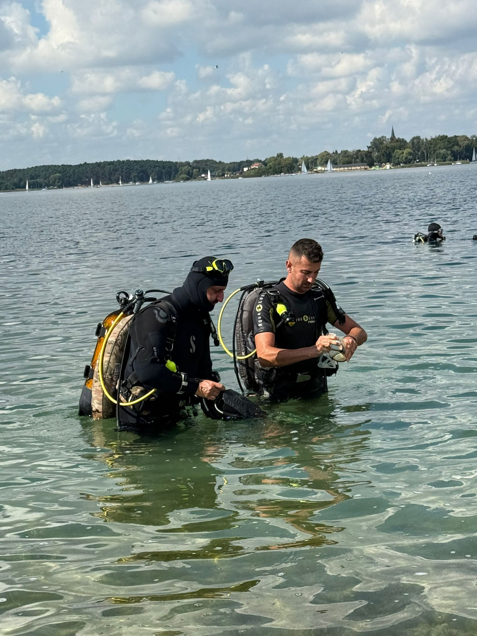 Wyjątkowe wydarzenie na koniec wakacji. Spacerowali pod wodą