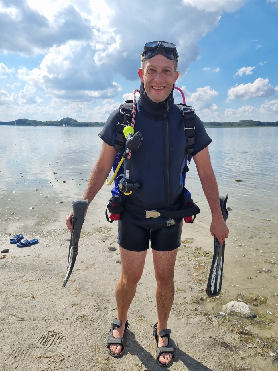 Wyjątkowe wydarzenie na koniec wakacji. Spacerowali pod wodą