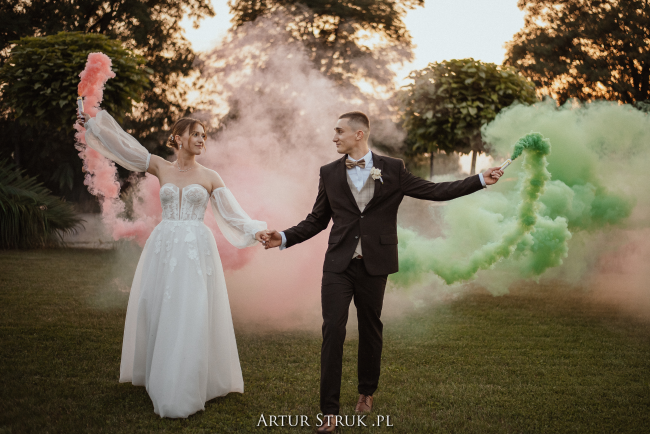 Aleksandra i Mateusz. Gratulujemy!