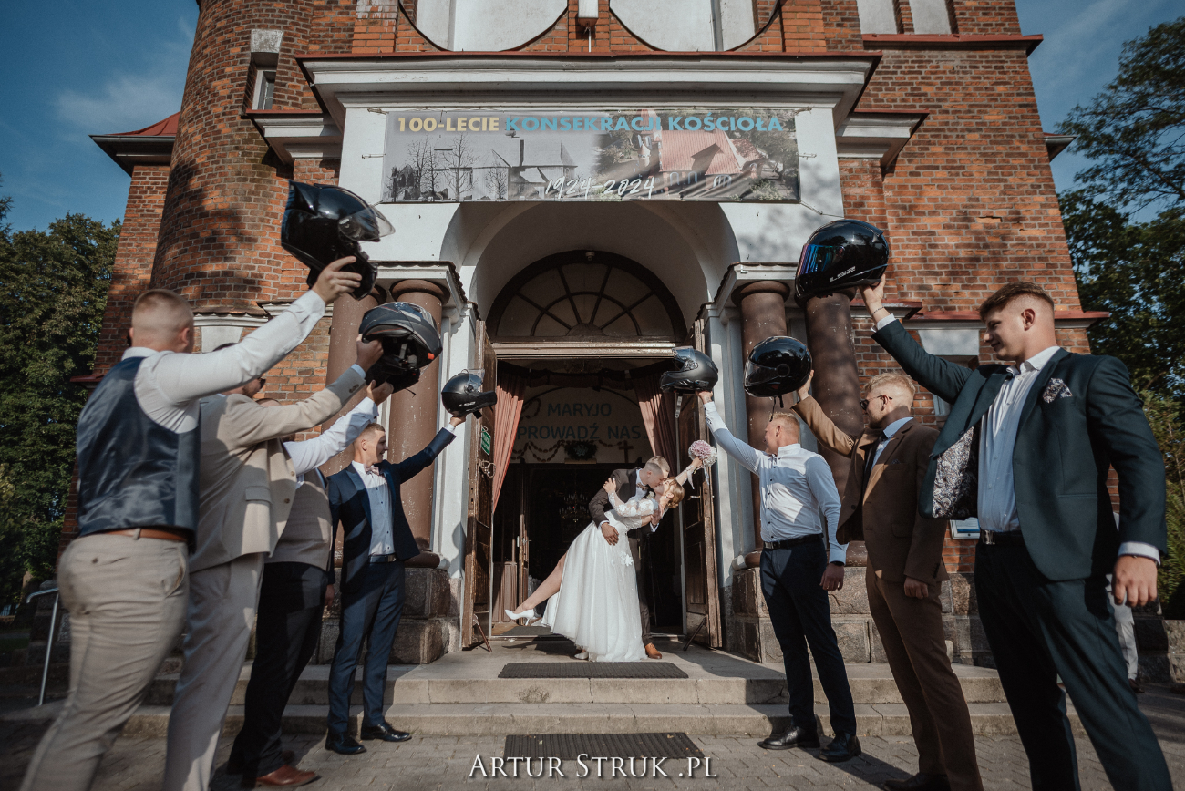 Aleksandra i Mateusz. Gratulujemy!