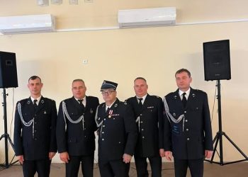 Druhowie z Woli Koszuckiej na 100 – leciu zaprzyjaźnionej jednostki