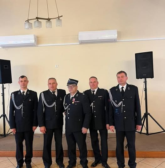 Druhowie z Woli Koszuckiej na 100 – leciu zaprzyjaźnionej jednostki