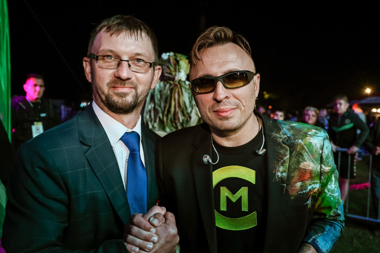 Czadoman na dożynkach. Zobacz zdjęcia z koncertu w Orchowie