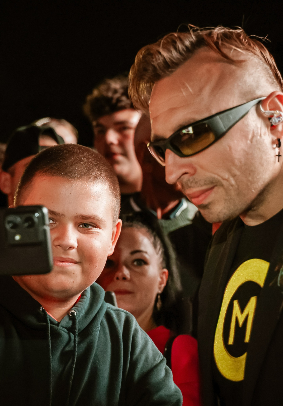 Czadoman na dożynkach. Zobacz zdjęcia z koncertu w Orchowie