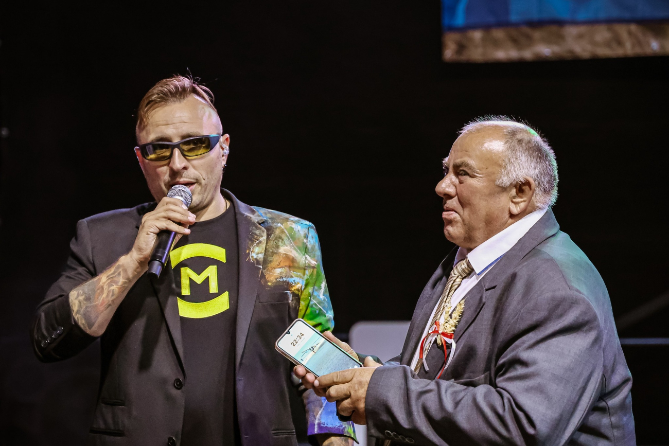 Czadoman na dożynkach. Zobacz zdjęcia z koncertu w Orchowie