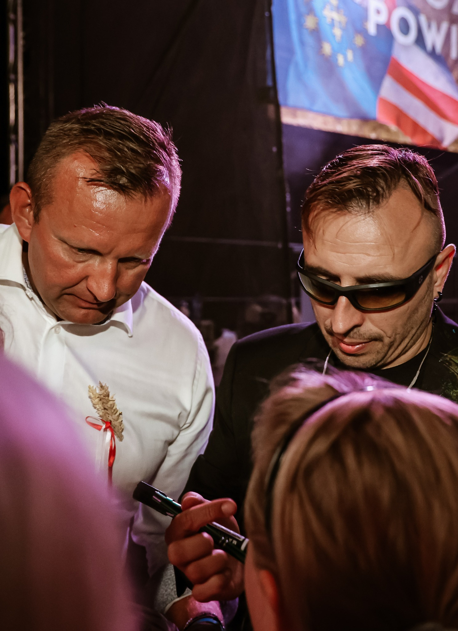 Czadoman na dożynkach. Zobacz zdjęcia z koncertu w Orchowie