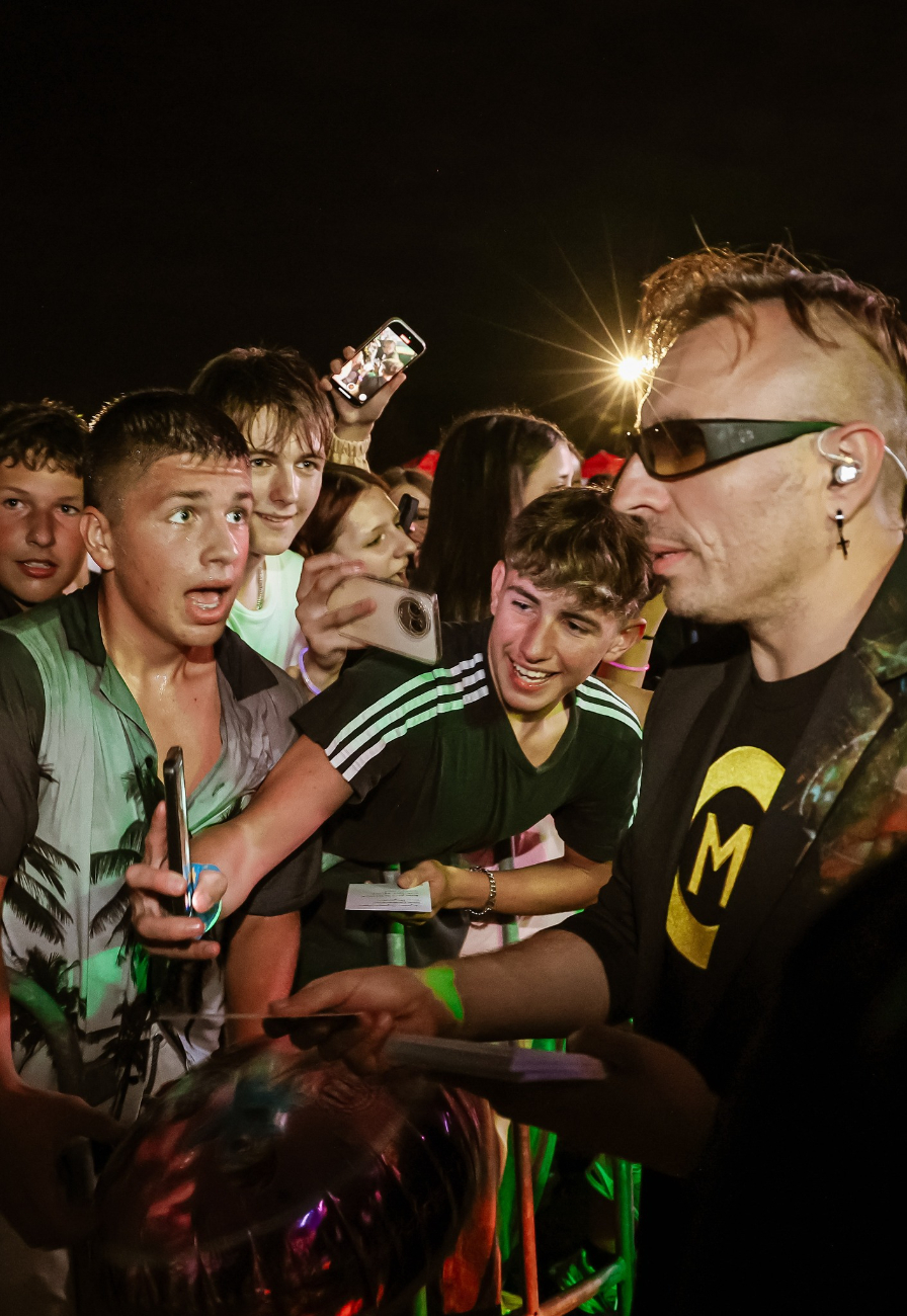 Czadoman na dożynkach. Zobacz zdjęcia z koncertu w Orchowie