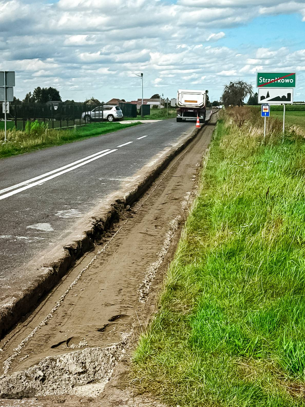 Droga do Kornat w remoncie