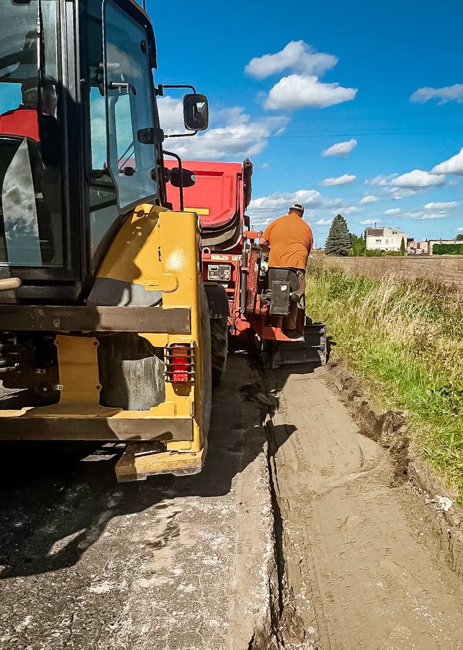 Droga do Kornat w remoncie