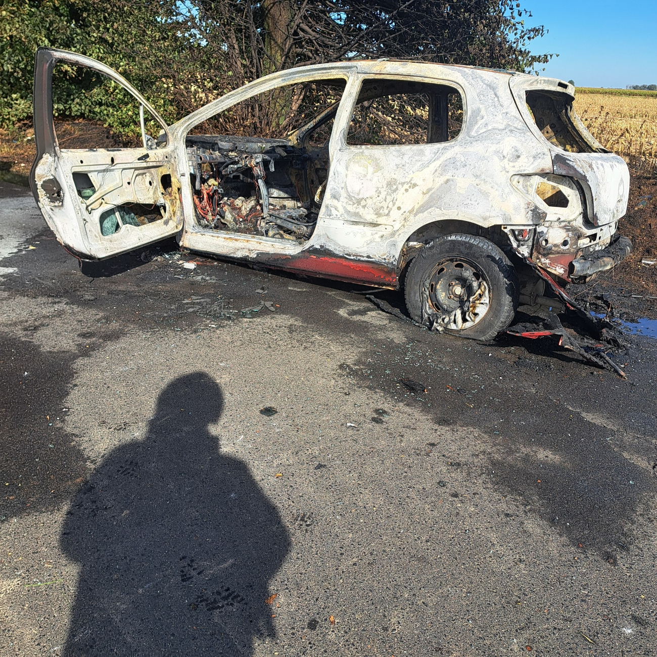 Samochodu nie dało się uratować