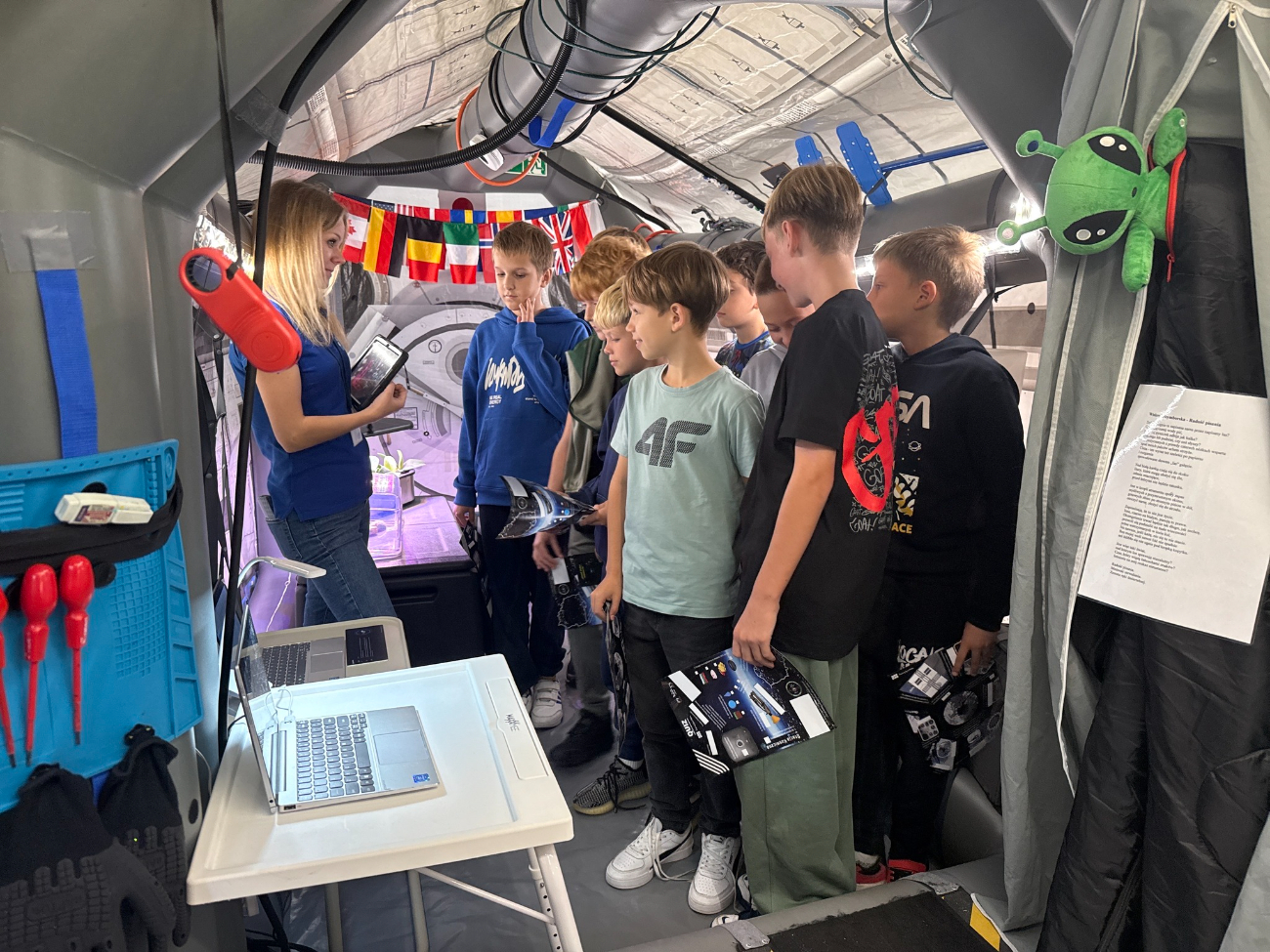 Stacja kosmiczna w Słupcy. Niezwykła atrakcja w Jedynce