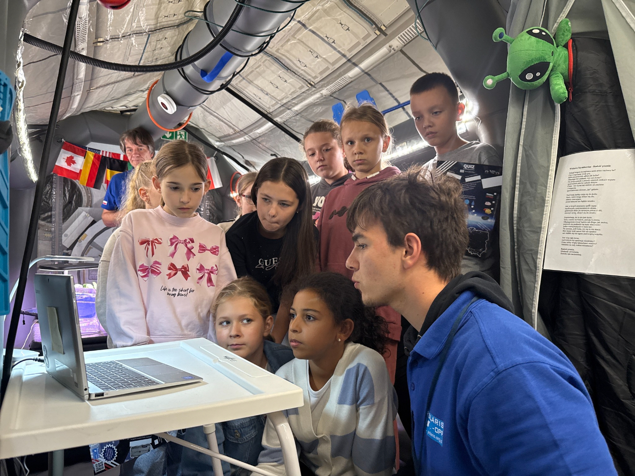 Stacja kosmiczna w Słupcy. Niezwykła atrakcja w Jedynce