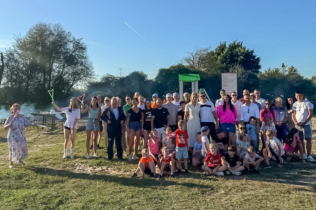Graboszewo ma nowy plac zabaw. Aktywnie włączyli się mieszkańcy