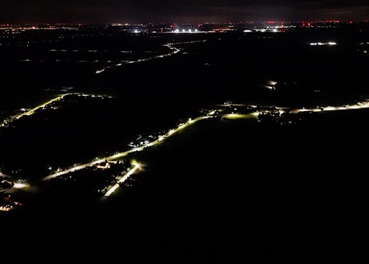Tak teraz świeci gmina Strzałkowo. Zobacz zdjęcia